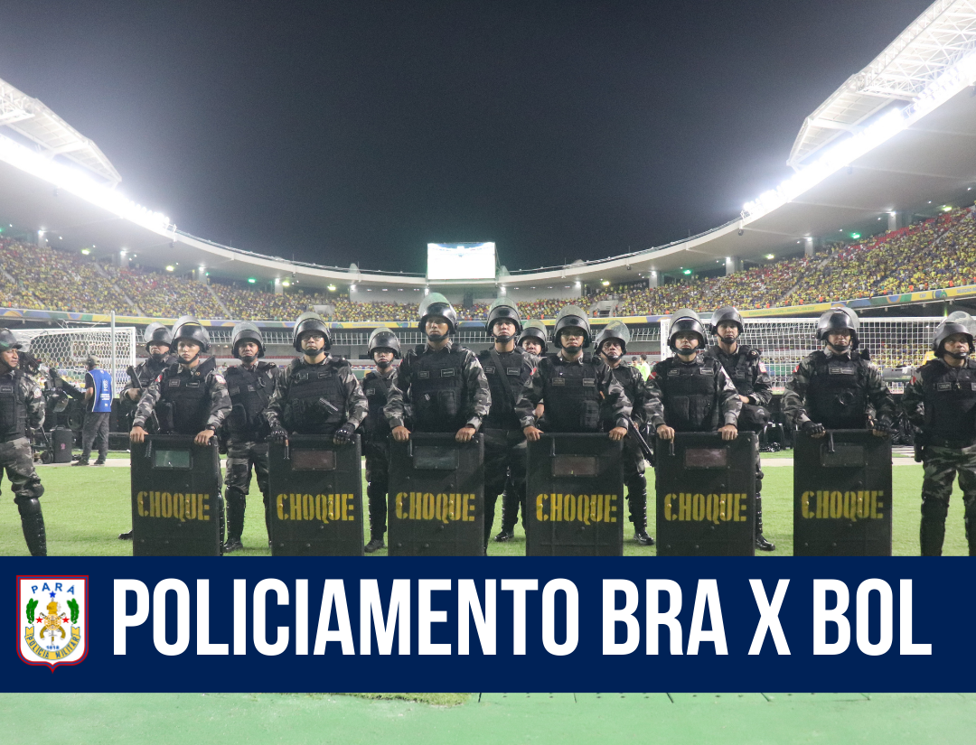 PMPA atua com estratégia e policiamento reforçado em jogo da seleção brasileira de futebol