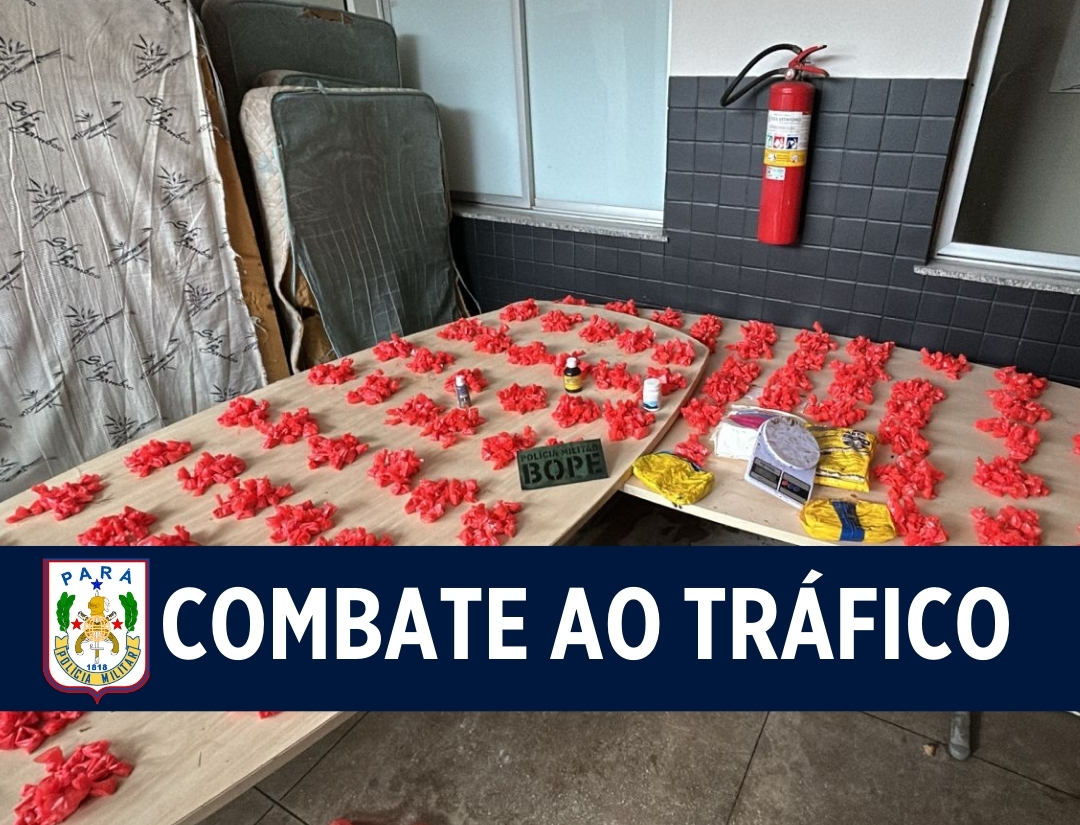 PMPA desativa laboratório de entorpecentes durante operação Ocupação IX