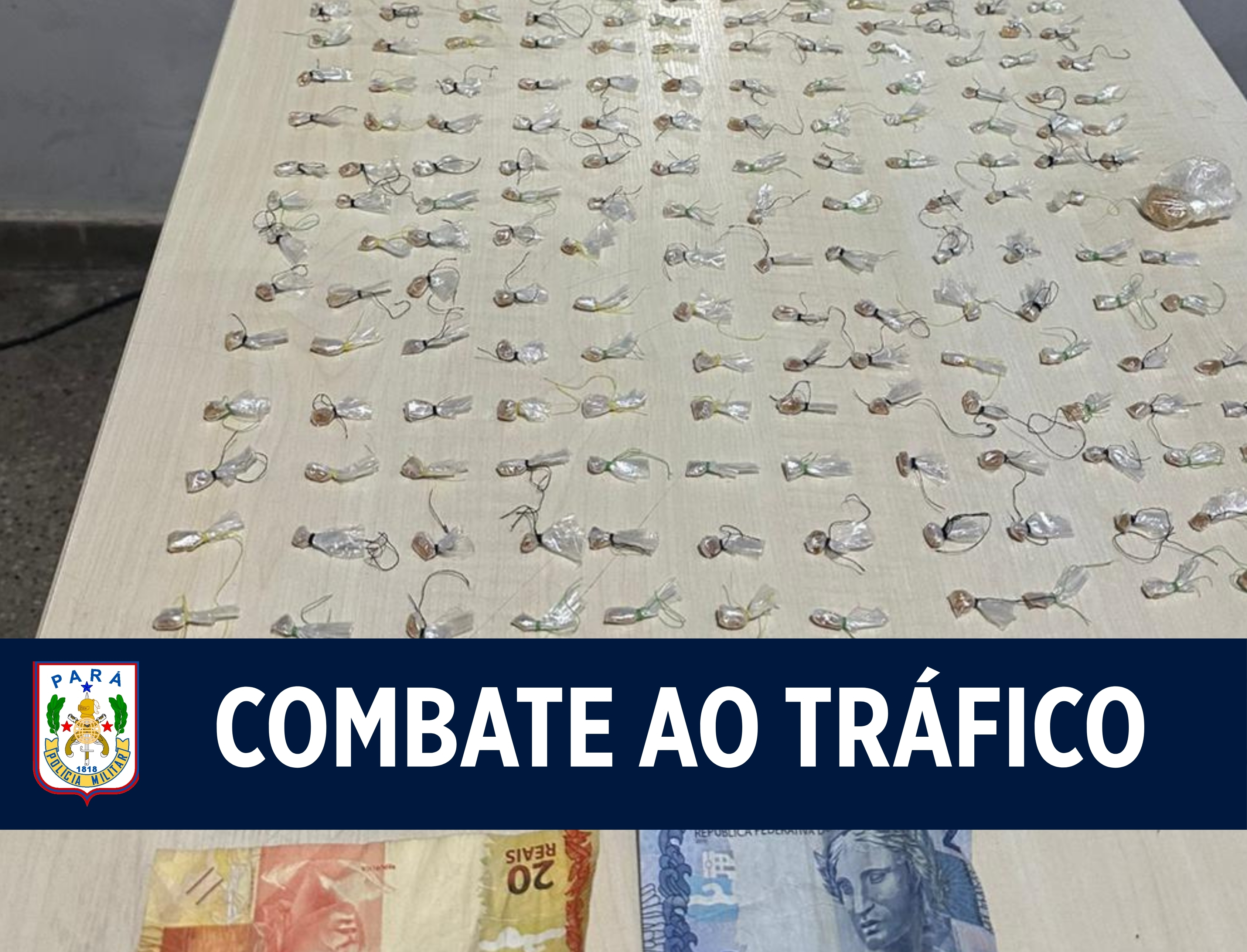 ROTAM prende homem por tráfico de drogas na Marambaia