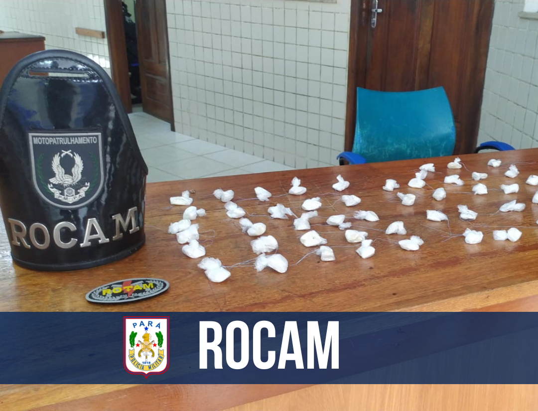 Adolescente de 15 anos é apreendido com 48 papelotes de drogas em Castanhal