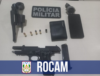 PM recupera armamento de policial penal que sofreu atentado em Altamira