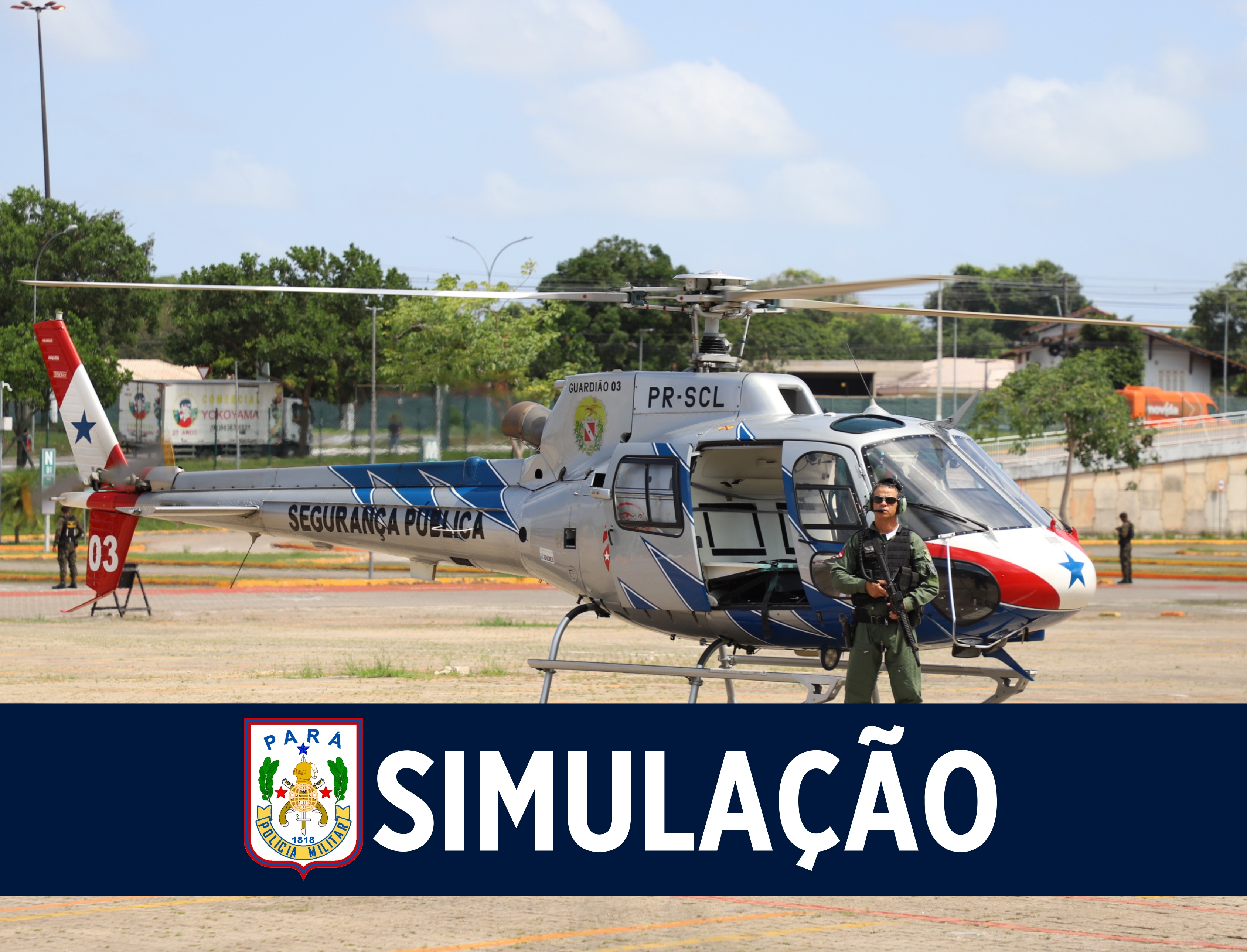 Polícia Militar integra simulação de explosão com múltiplas vítimas em shopping de Belém em preparação para a COP30