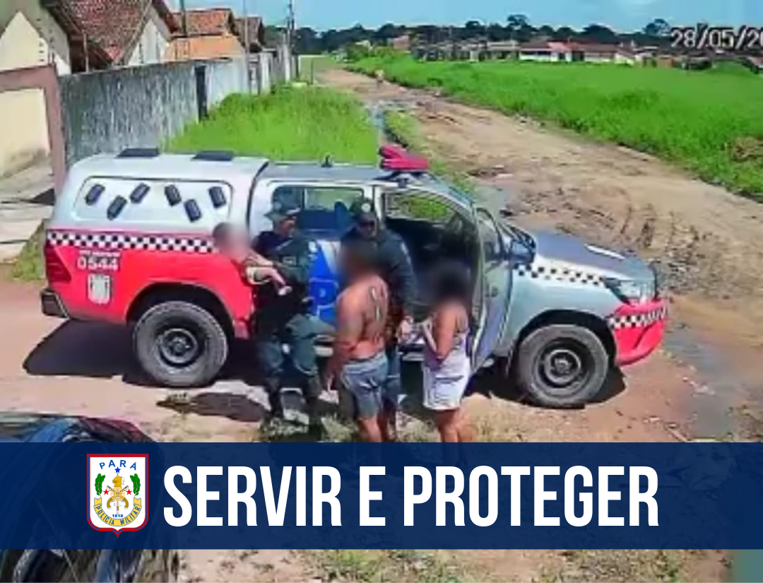 Guarnições da Polícia Militar salvam duas crianças de engasgo em Belém e Castanhal