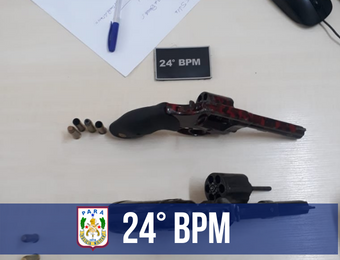 24° BPM prende suspeitos que fizeram reféns após roubo em loja na Augusto Montenegro