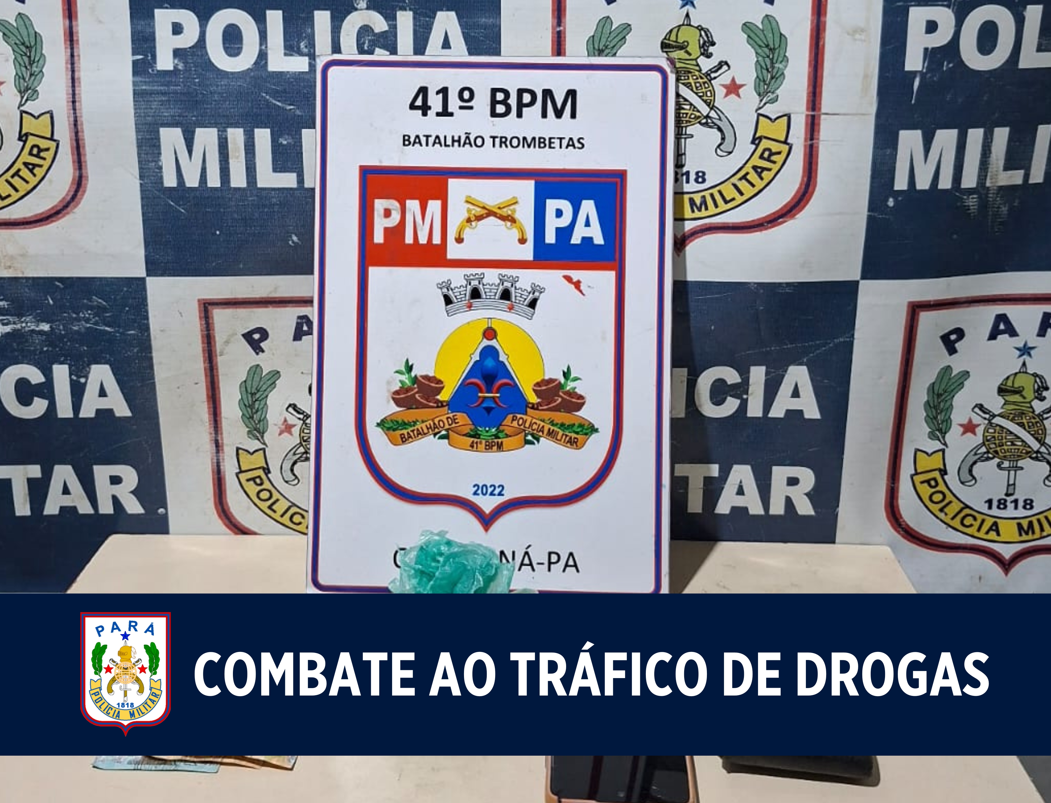 Equipe Águia prende traficante de drogas em Oriximiná