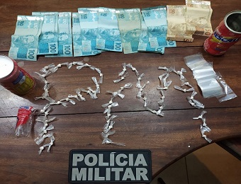 Operação da PM apreende drogas em Aurora do Pará