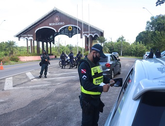 25° BPM intensifica a segurança na ilha de Mosqueiro