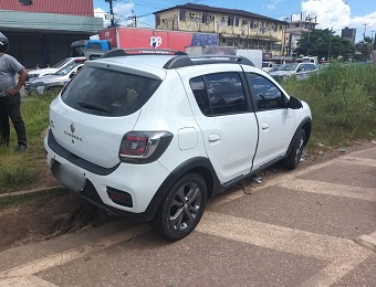 PM recupera veículo roubado em Ananindeua
