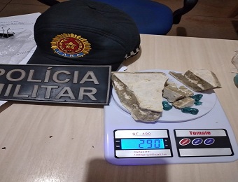 Em Jacareacanga, PM prende suspeito de tráfico de drogas 