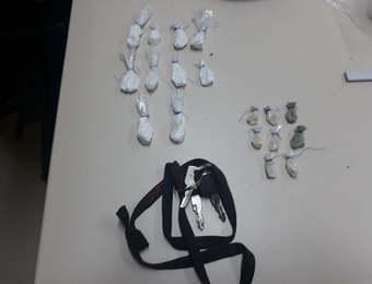 PM apreende adolescente com drogas em Marituba