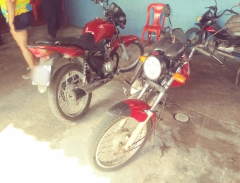 PM recupera motocicletas roubadas em Capanema