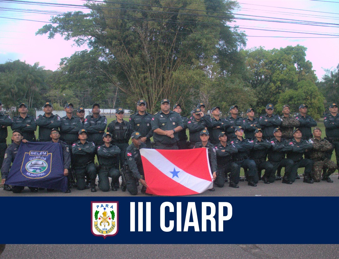 PM realiza formatura do III Curso Internacional de Ações de Radiopatrulhamento em Belém