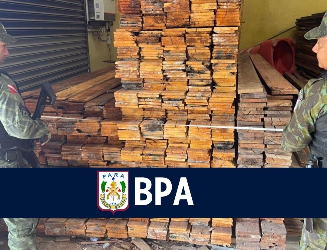 Operação Arco-Verde apreende  madeira irregular em Icoaraci