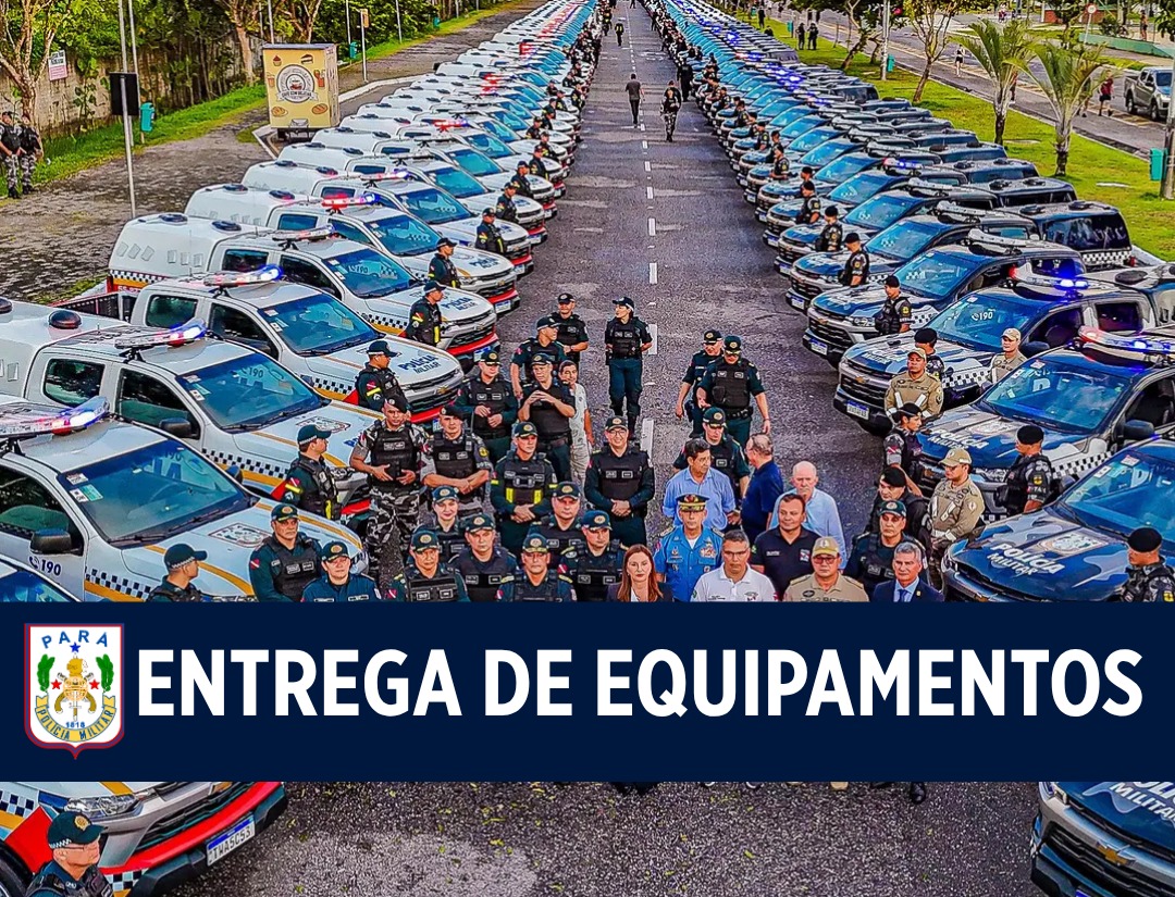 Governo renova frota de veículos e entrega 6 mil novos coletes à Polícia Militar