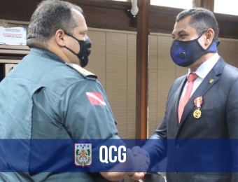 Ex-Comandante Geral do Acre, cadete de Fontoura, recebe medalha Mérito Tiradentes