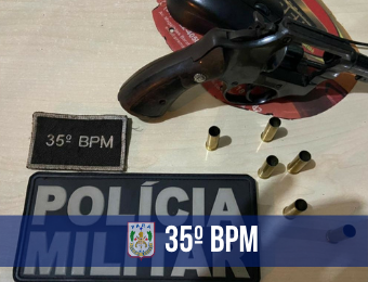 PM apreende drogas e arma no Baixo Amazonas