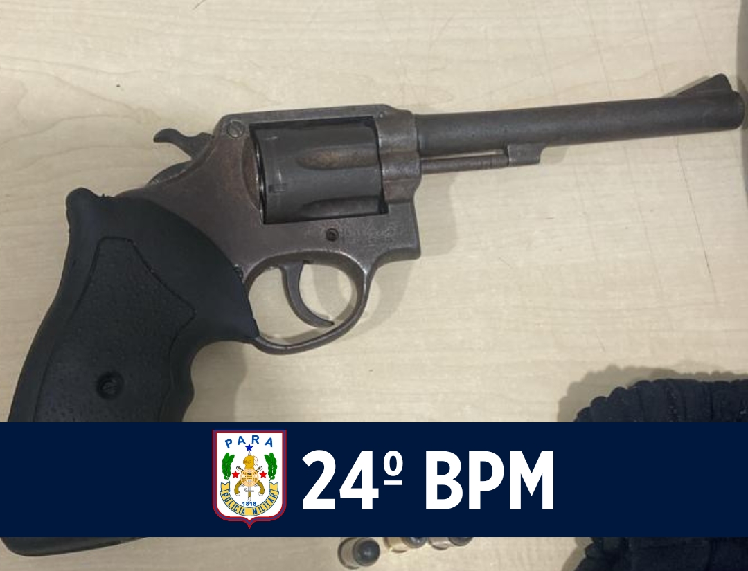 PMPA apreende arma de fogo no Tapanã