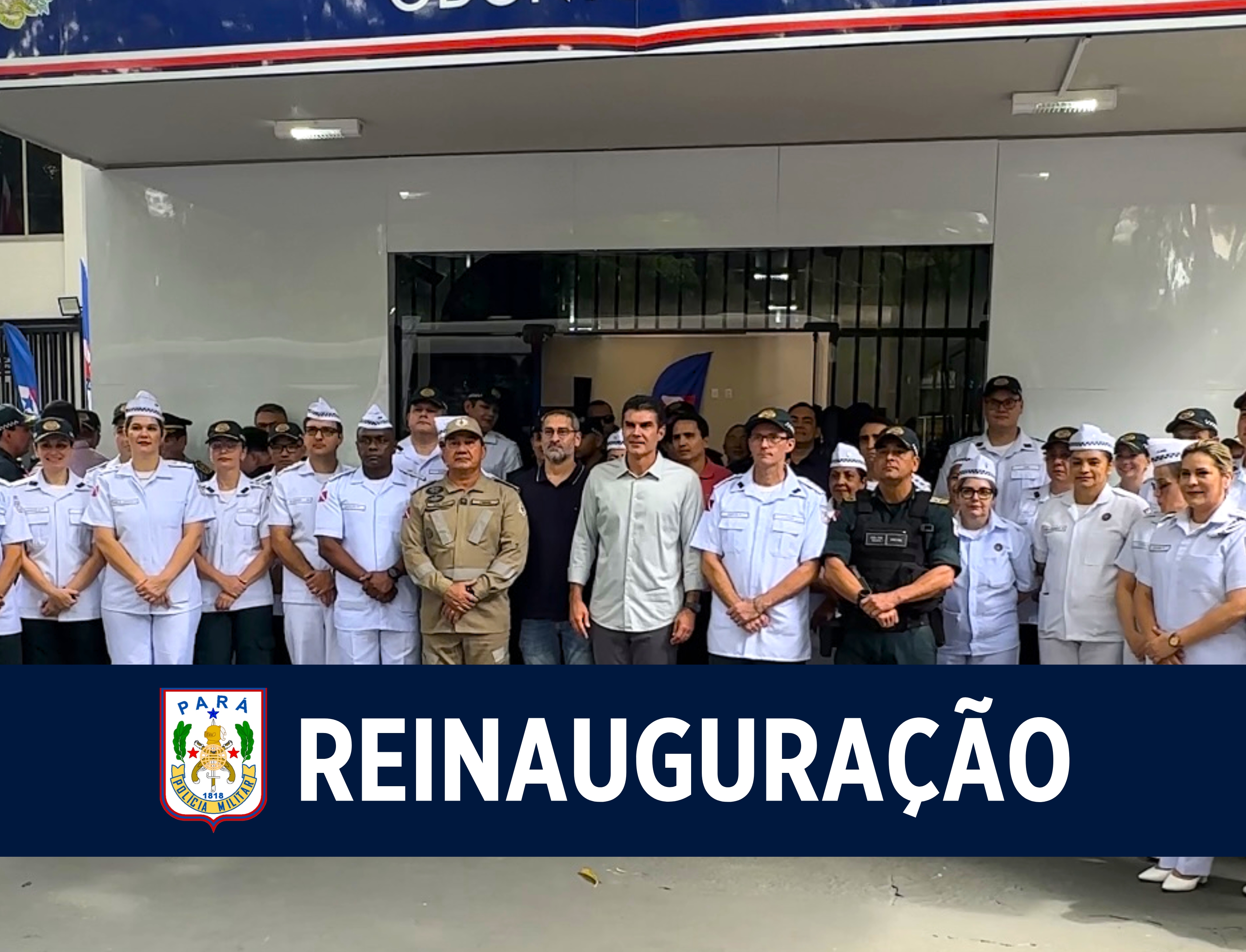 PMPA celebra reinauguração da Odonclínica, em Belém 