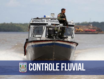 Policiamento nos rios é reforçado com a primeira base flutuante de segurança pública