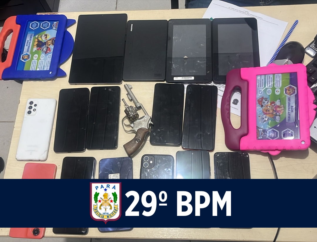 PMPA Prende dois Suspeitos e Recupera Produtos de Roubo em Ananindeua