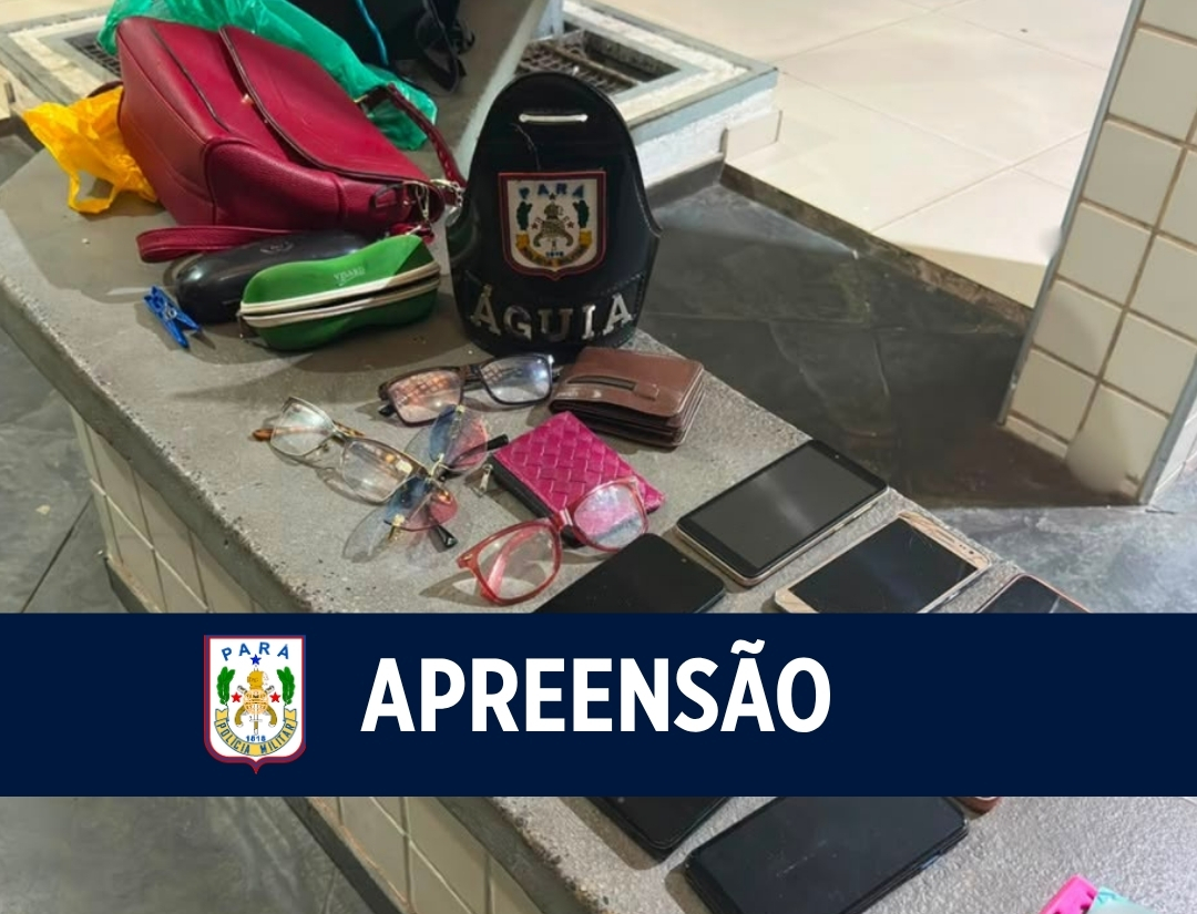 Polícia Militar prende trio suspeito de “saidinha bancária” em Ananindeua