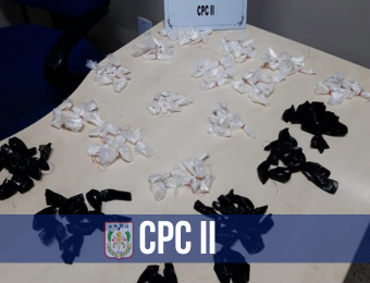 Em Icoaraci, motopatrulhamento encontra 92 papelotes de cocaína