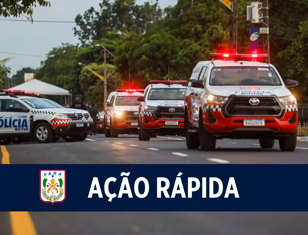Ação Rápida: 20º BPM prende criminoso acusado de roubos no bairro do Jurunas