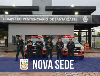 Nova sede do Batalhão Especial Penitenciário, em Belém, já está em pleno funcionamento