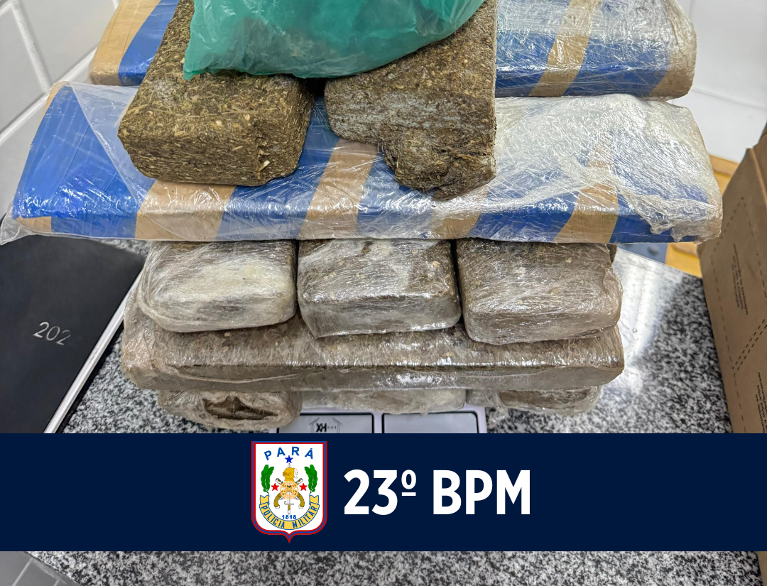 23° BPM atua no combate ao tráfico de drogas em Canaã dos Carajá