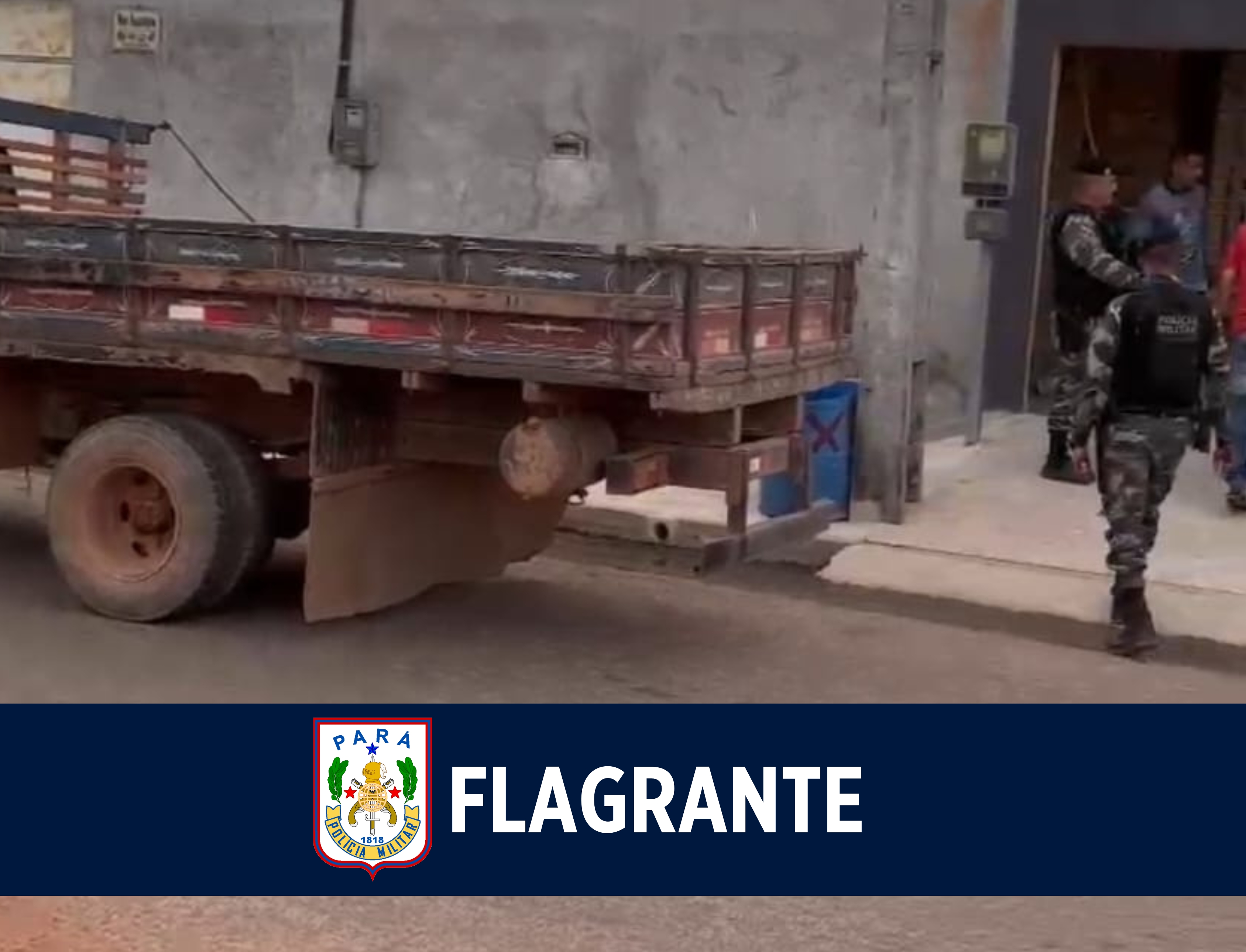 Equipe Tática prende trio e recupera objetos furtados em Redenção