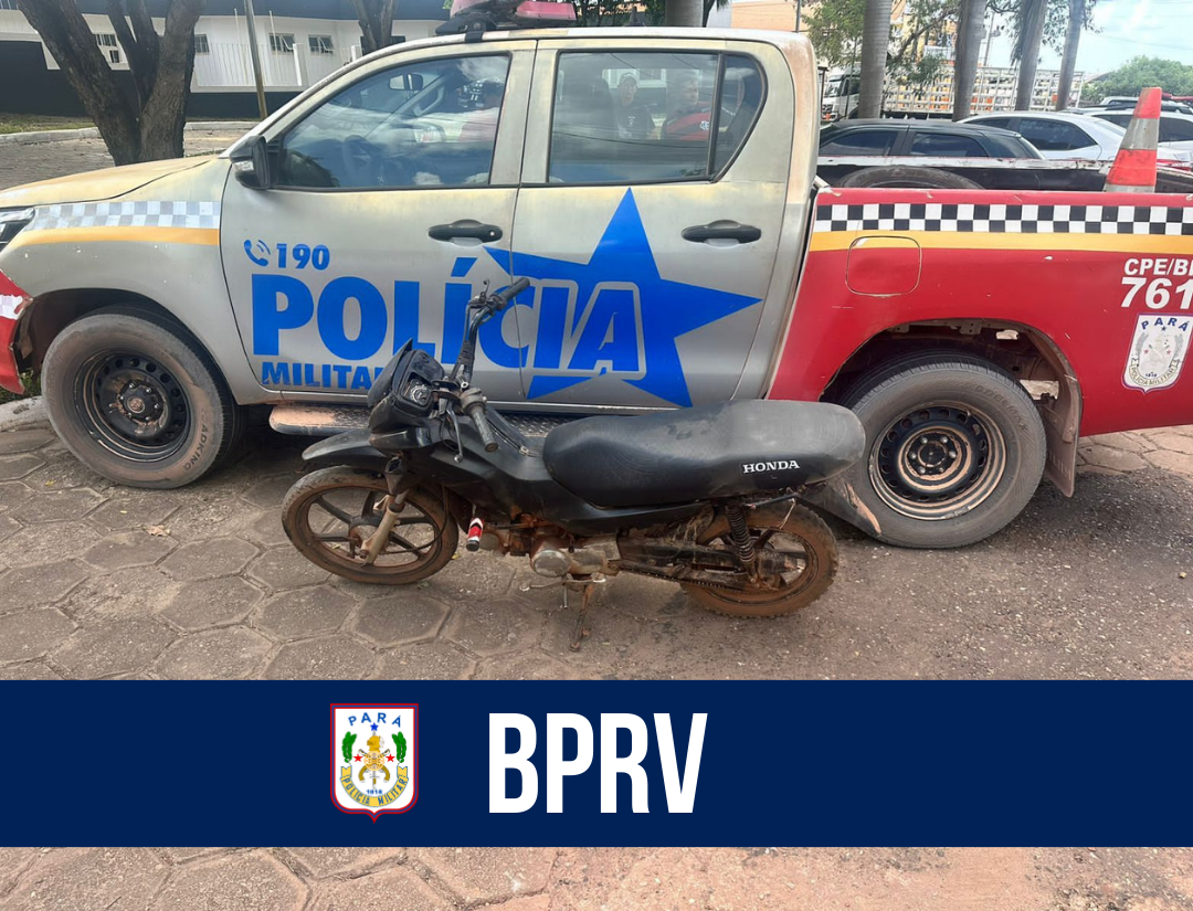 BPRV apreende motocicletas, armas de fogo e caminhões com madeira ilegal