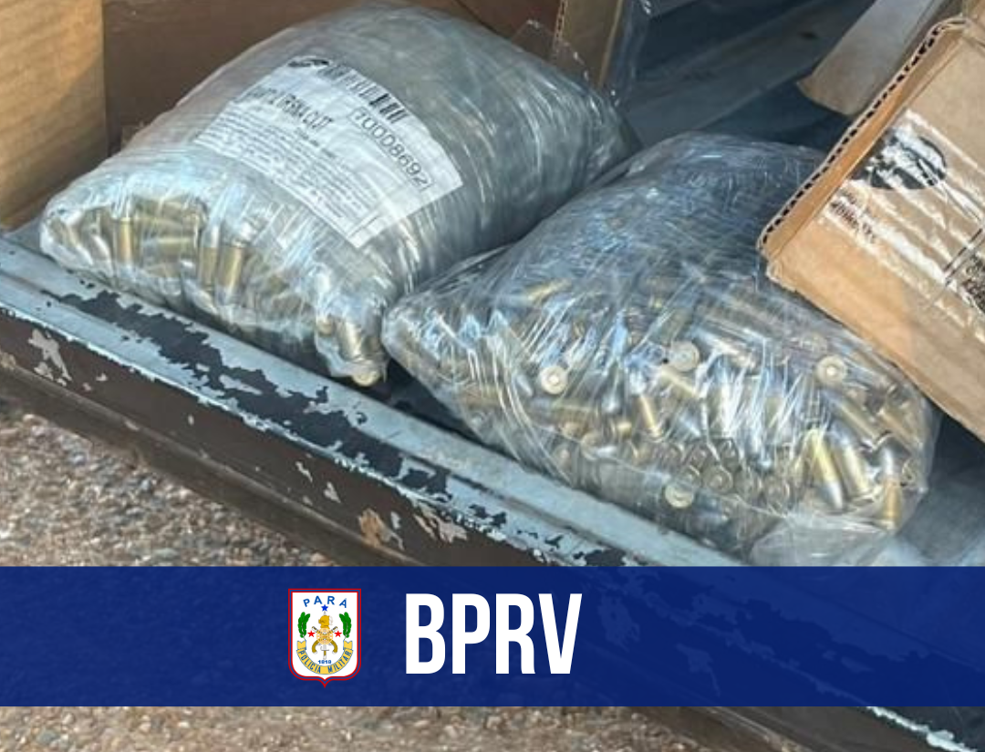 BPRv apreende 2 mil munições