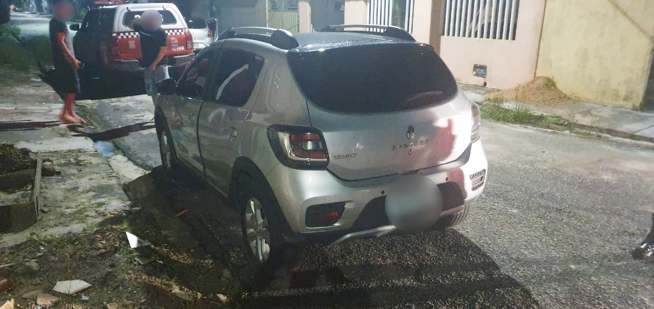 carro recuperado na pratinha 21 01 2021