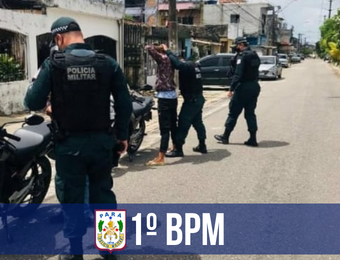 1° Batalhão intensifica ações de policiamento no bairro da Pedreira