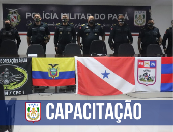 PM realiza aula inaugural de cursos de Motopatrulhamento e Escolta Policial Militar