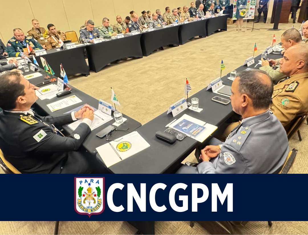 Comandante-Geral da PMPA participa de reunião estratégica do Conselho Nacional de Comandantes-Gerais em Brasília
