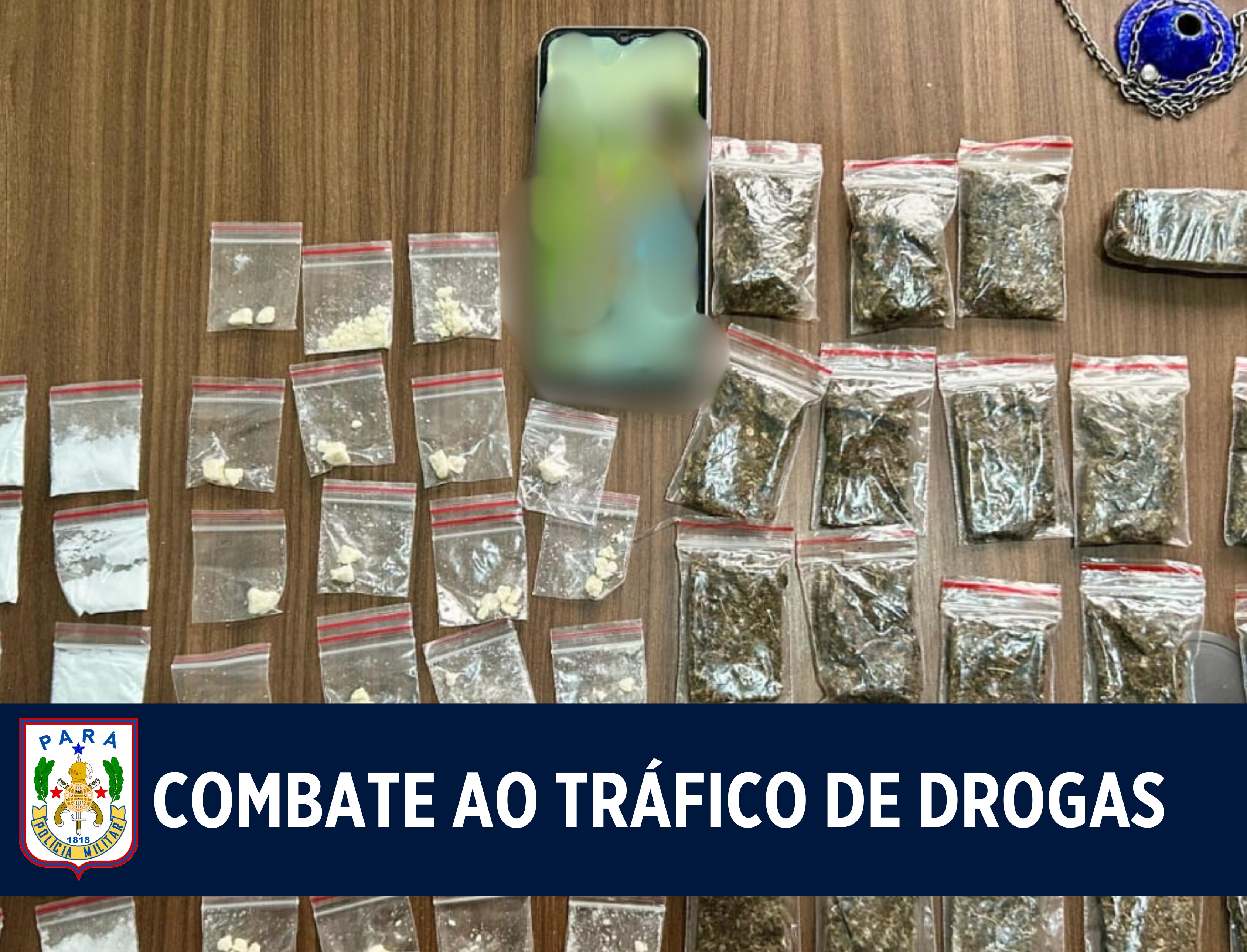 17º BPM apreende entorpecentes em Xinguara