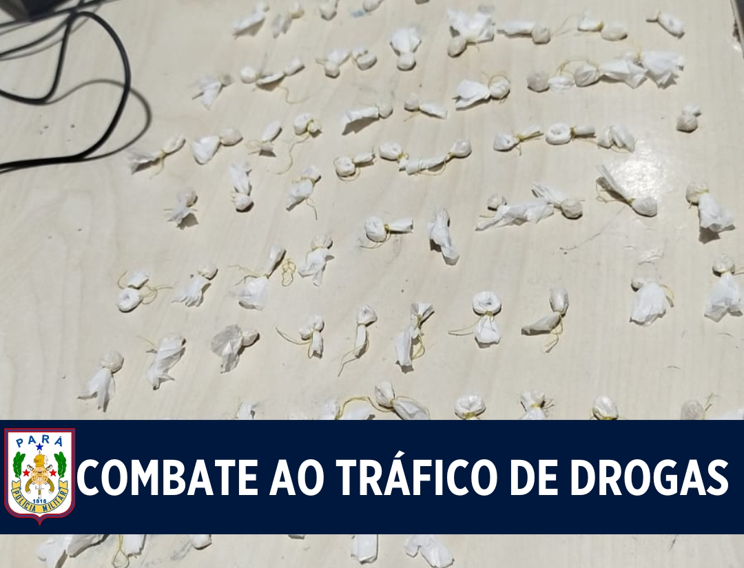 Em Santo Antônio do Tauá 12º BPM desarticula ponto de tráfico de drogas
