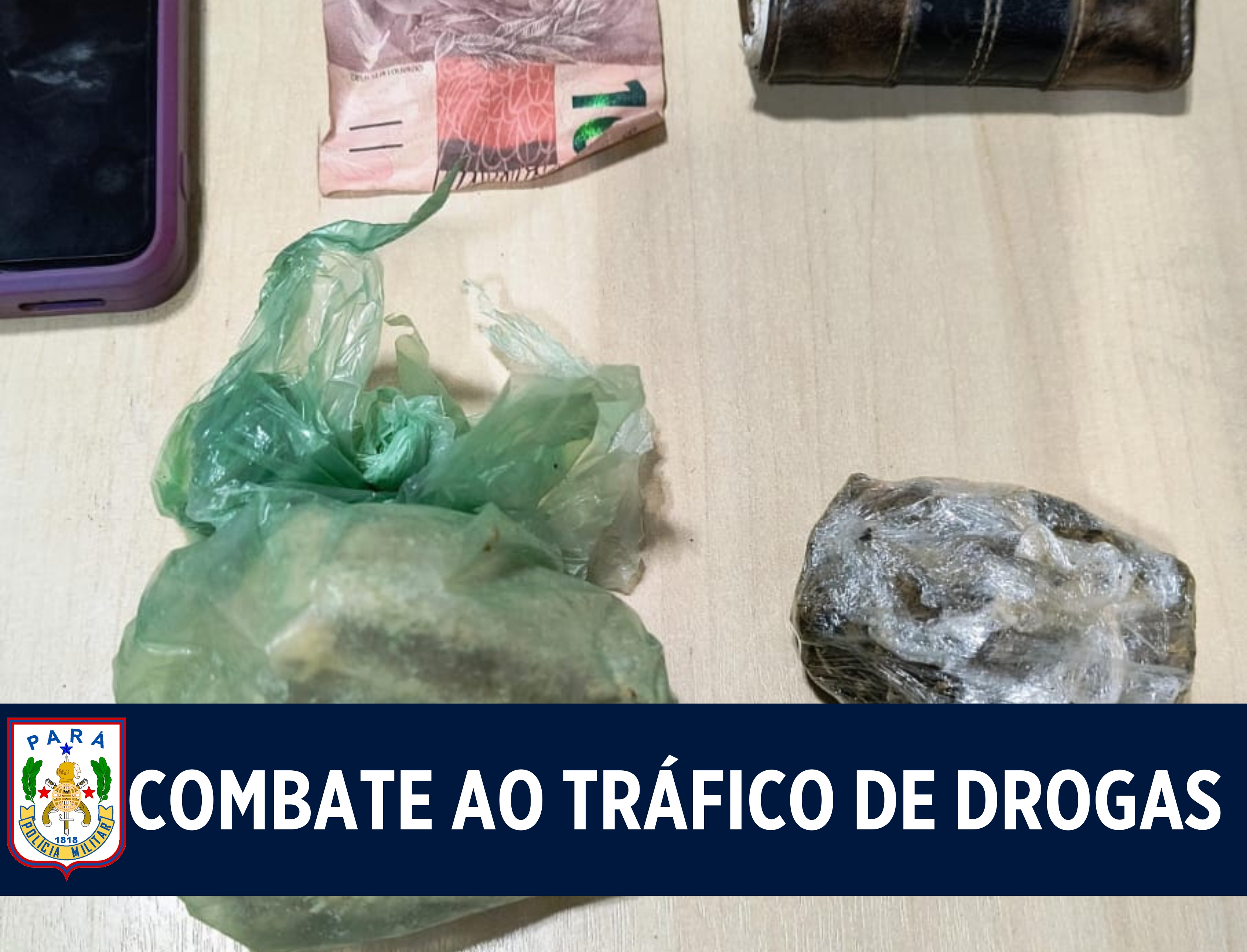 Em Rurópolis, PMPA prende mulher por tráfico de drogas 