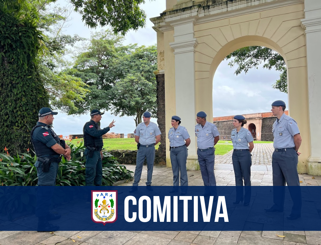 Comitiva da Escola Superior de Sargentos da PMESP visita a PMPA