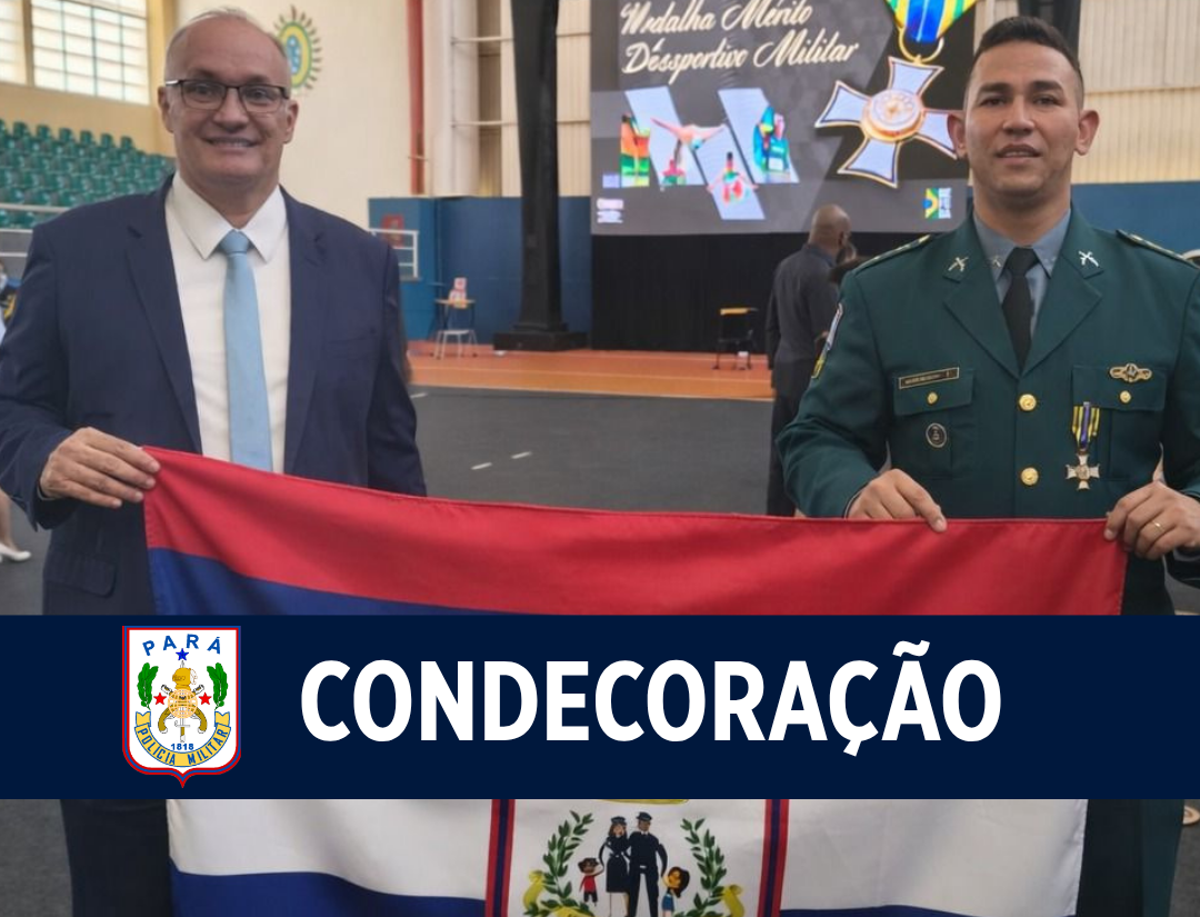 Policial Militar é condecorado com a Medalha Mérito Desportivo Militar