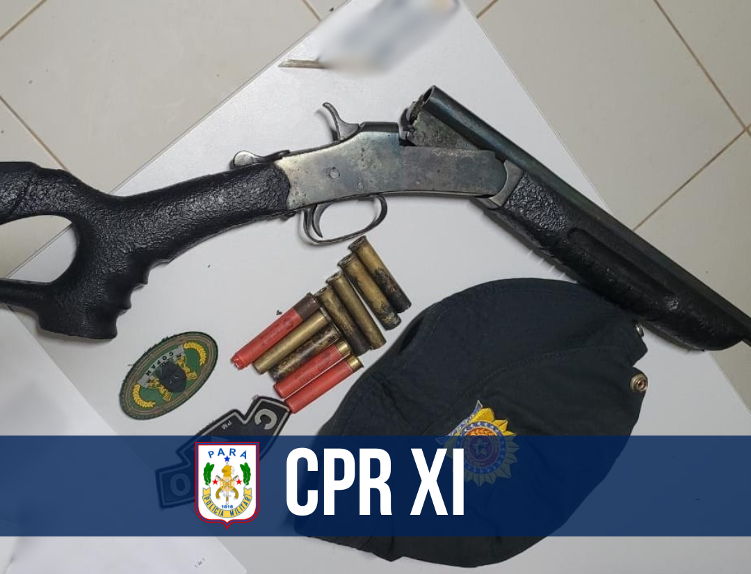 CPR XI prende homem e apreende armas no Marajó