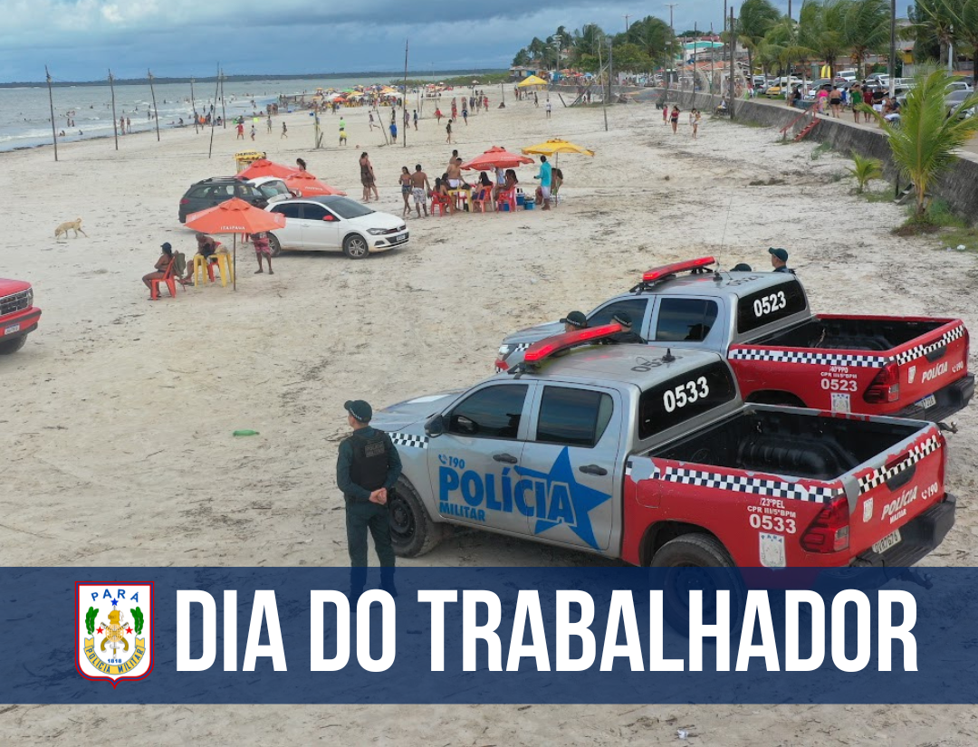 Polícia Militar finaliza operação Dia do Trabalhador em 19 localidades do Pará