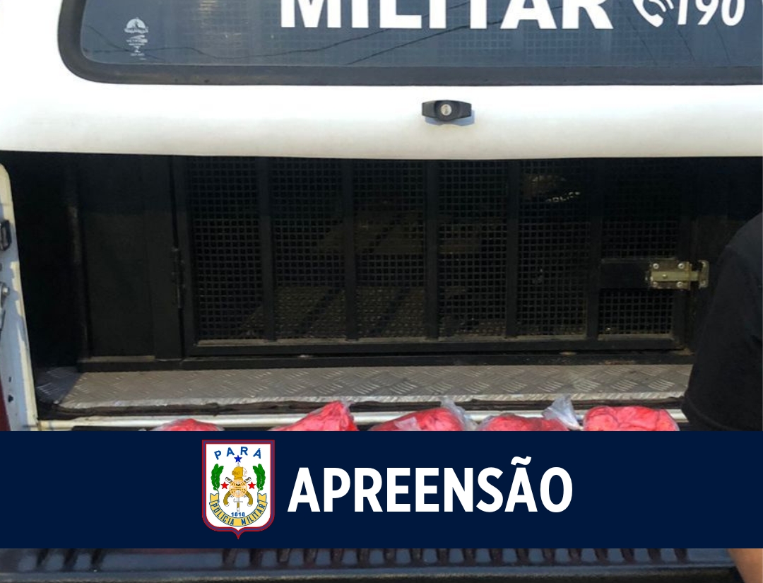 10° BPM apreende 370 porções de drogas no distrito de Icoaraci