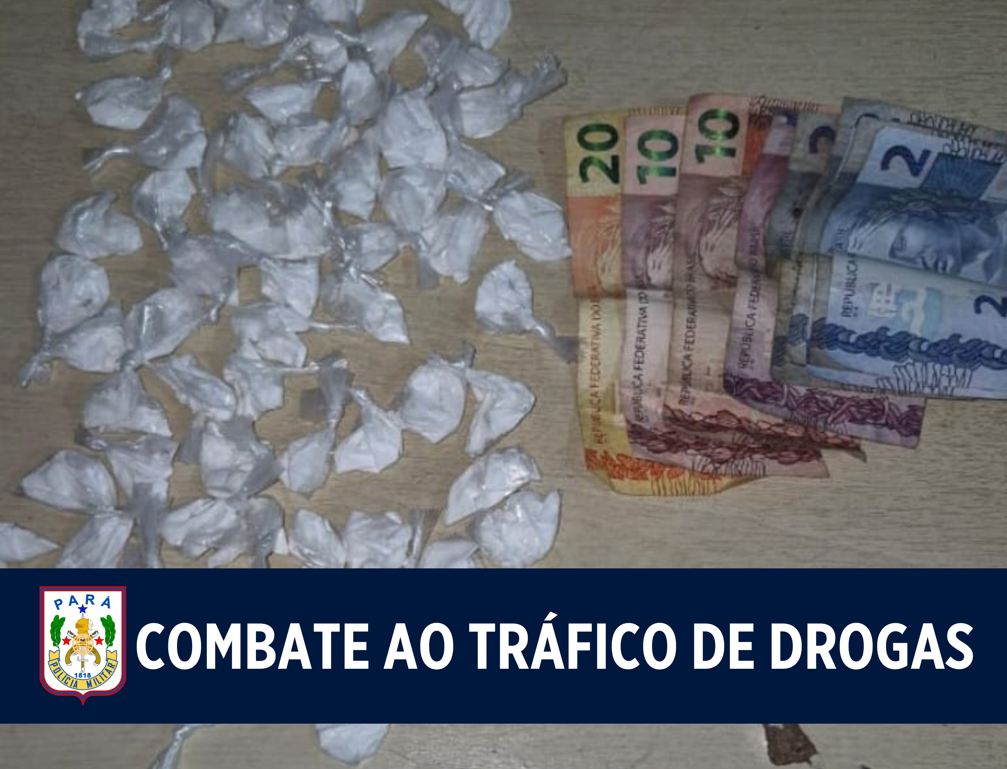 29° BPM realiza operação Carga Máxima no combate ao tráfico de drogas