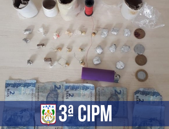 3ª CIPM prende homem por tráfico em São Caetano