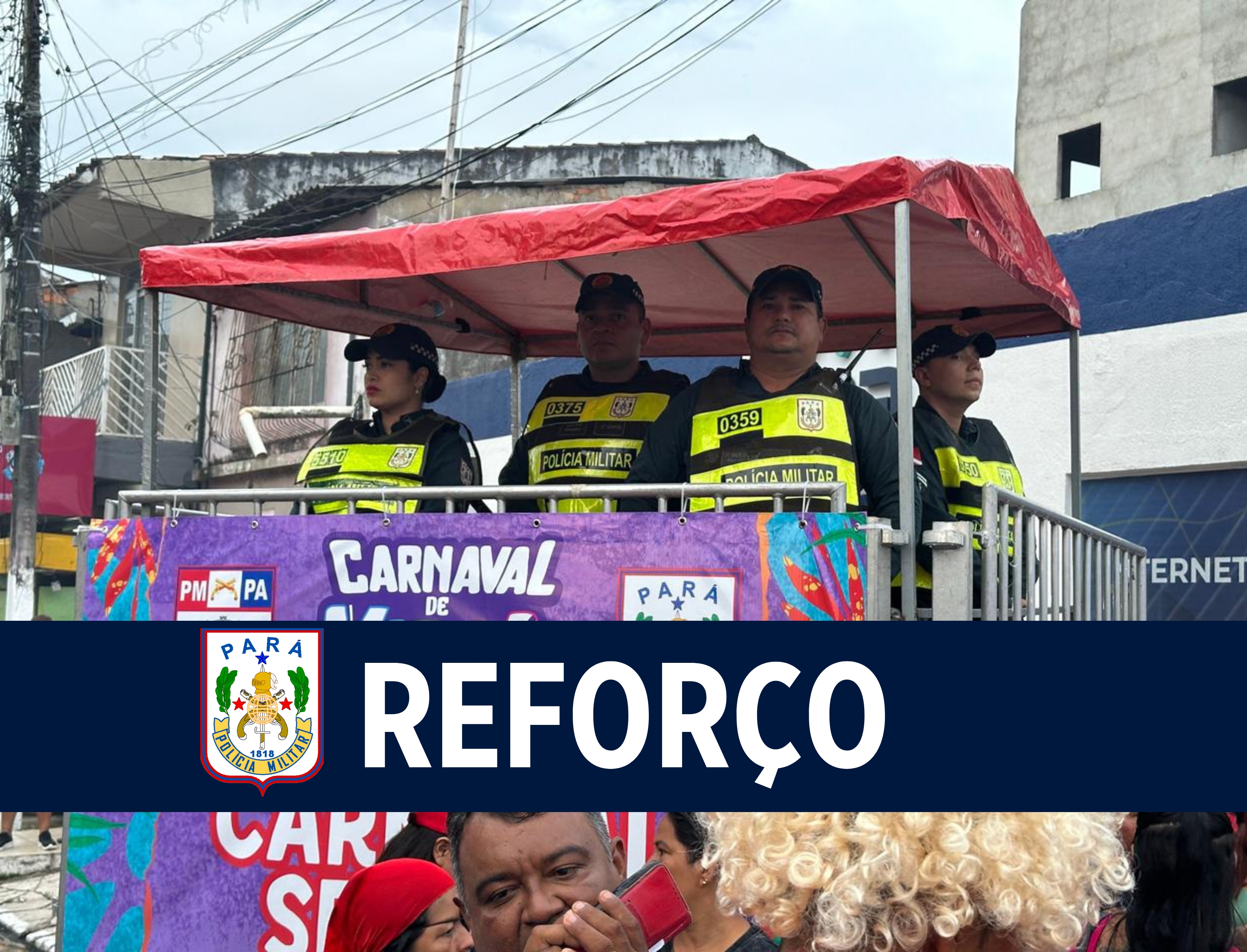 PMPA garante segurança nos tradicionais Blocos de Vigia