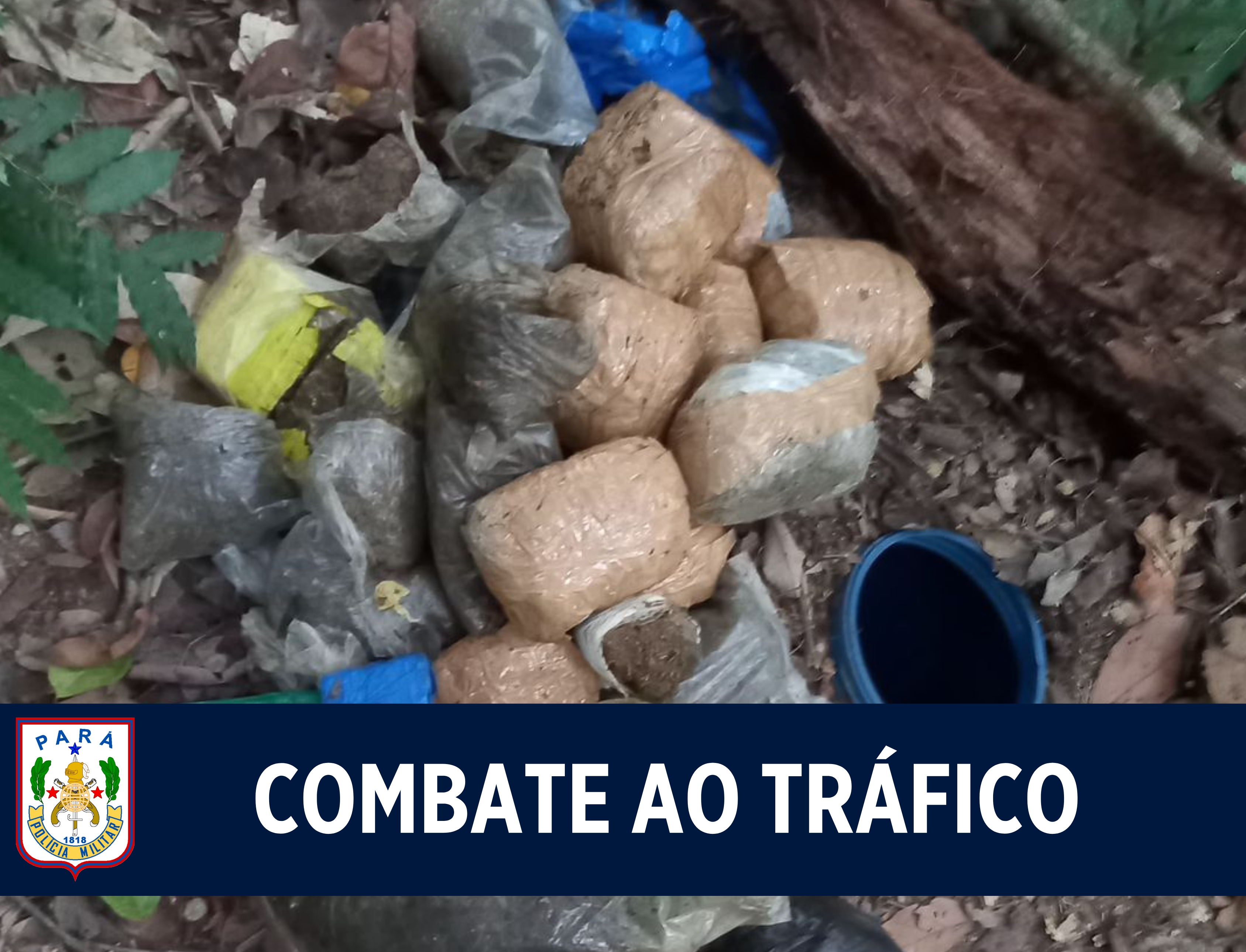 PM apreende entorpecentes em Belém