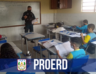 Proerd retoma ações e visita três escolas públicas em Ananindeua