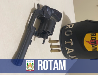 Rotam prende suspeito que ameaçou funcionários com arma de fogo em Abaetetuba